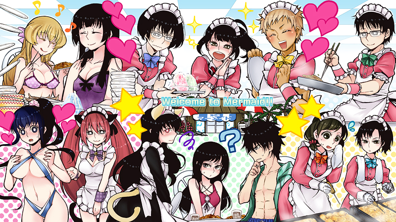 海の家・マーメイドにて