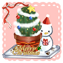 ミニサボテンポット（クリスマス仕様）