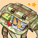 迷彩ウエストバッグ