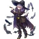 【鳥モチーフ】鴉：七ツ色重ね【服飾デザイン】