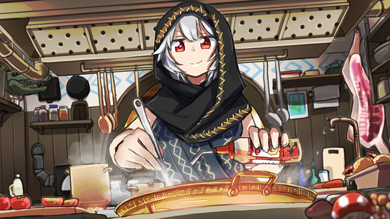 【星幽塔】第１階層：喫茶・食材研究所『迷い猫』