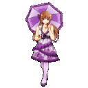 全身イラスト：夏の私服