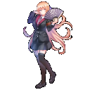 制服全身：生徒会書記