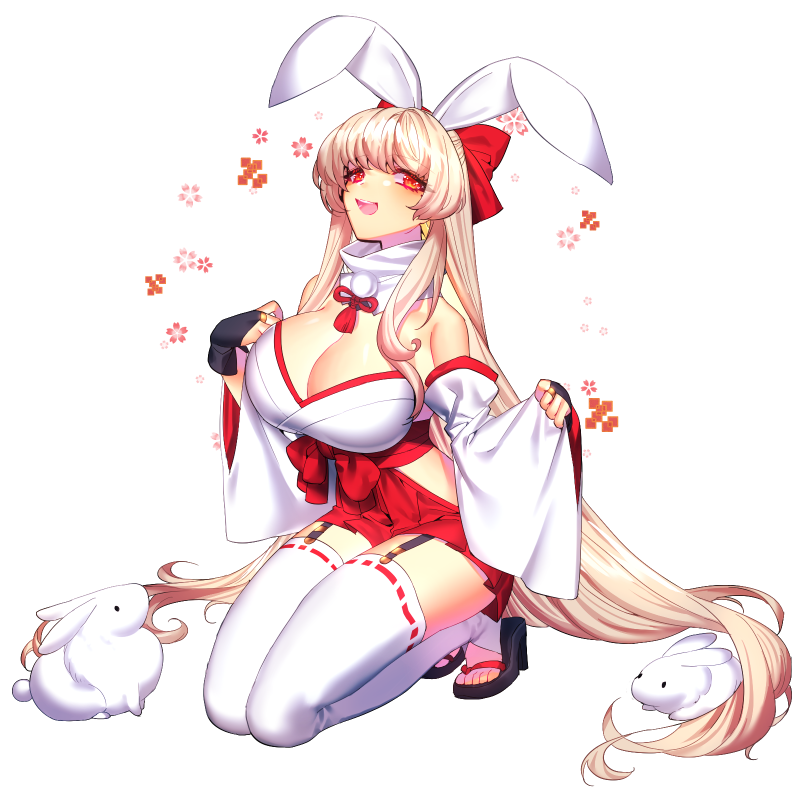 【プレイバック】うさぎ巫女【けもの】