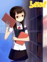 図書室にて