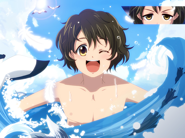 「雨崎、泳ぎまーすっ！！」