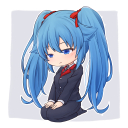 ツインテールと言う奴だ。