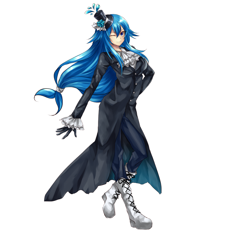 【CI】アバター姿・電子の鯨