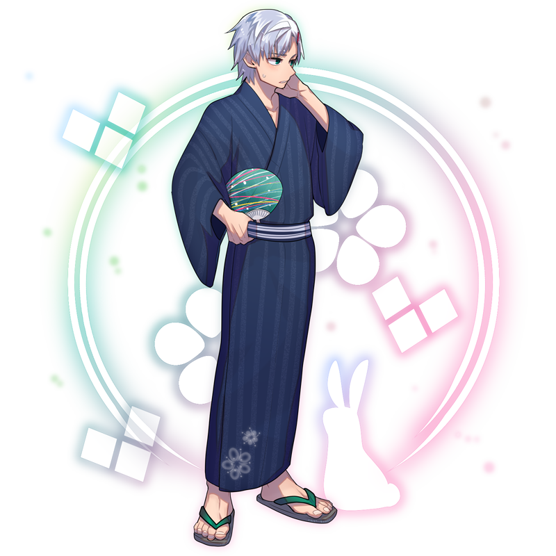 【浴衣】たまには男らしく