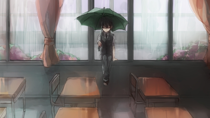 雨の中でしか今は　いきられないから