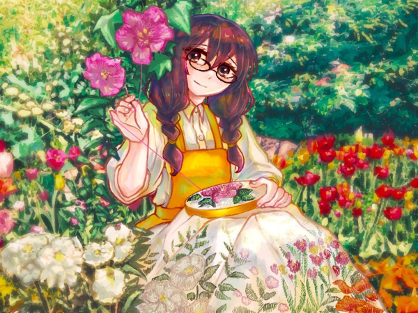 紡いだ光で描く【花と緑】