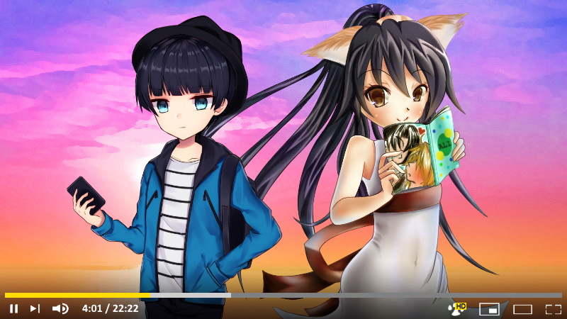 【MewTube】（全身イラスト：雛姫／海月あり）