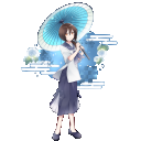 世界に煌めく花雫