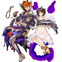 【悪魔】嘘つき黒鸛と彼岸の白梟