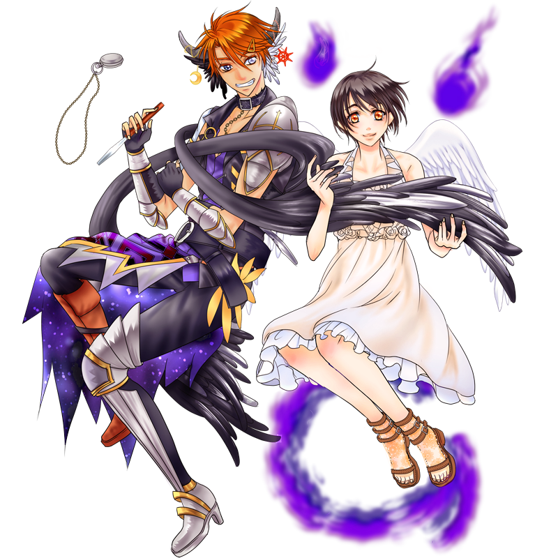 【悪魔】嘘つき黒鸛と彼岸の白梟