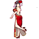 彼岸花＋チャイナドレス