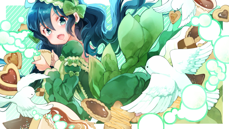 鳥と魔法のティータイム