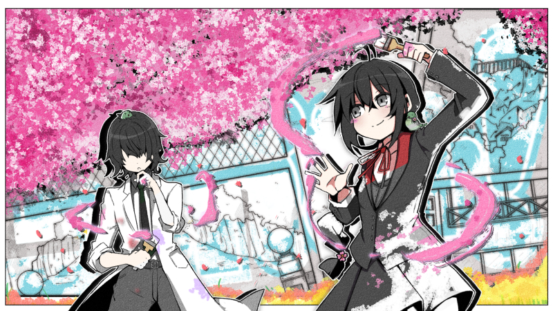 【春】冬から春へ塗り替える