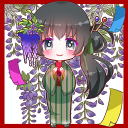 【花札】藤に短冊