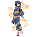 【花浴衣】