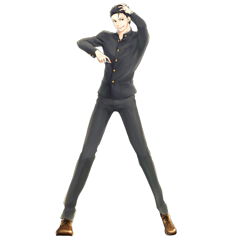 【寝子祭】転入前の学ランで