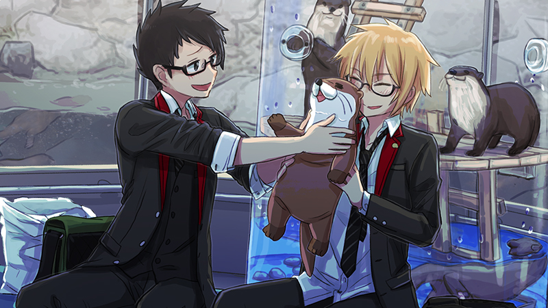 誕生日にはカワウソを