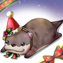 【クリスマス】かわうそぬいぐるみ