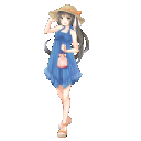 水着全身イラスト