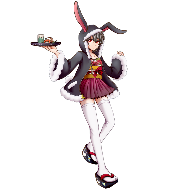 【ハロウィン】あやかし兎？