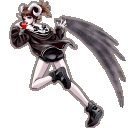 【悪魔】black,blank,blood red