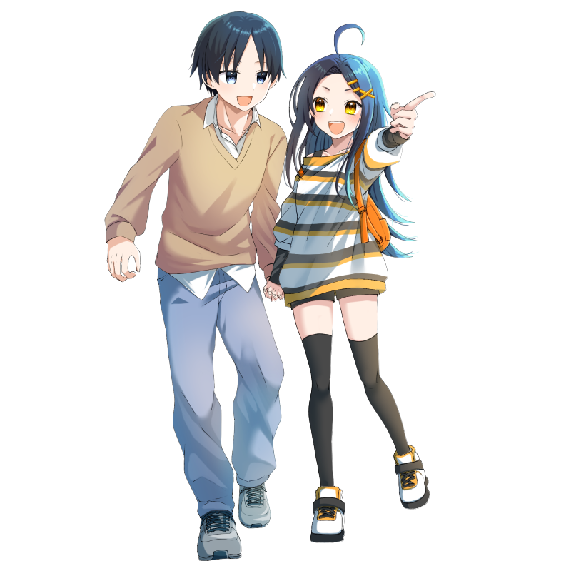 全身イラスト(デート)