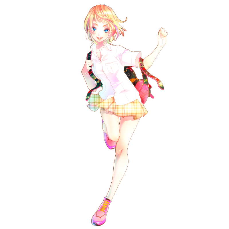 陸上系女子の投稿風景