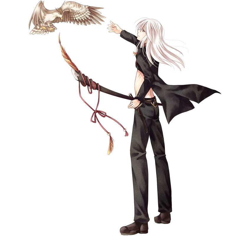 薄暮時乃朱雀刀と宵闇乃朱雀太刀