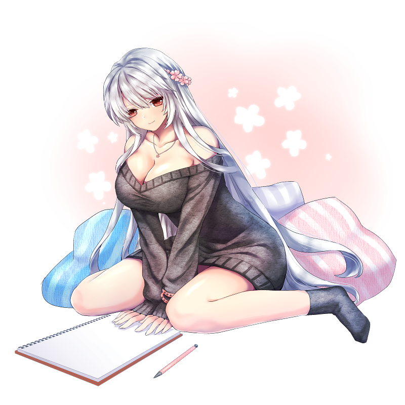 【私服】ニットワンピース