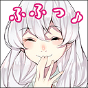 スタンプ風アイコン【楽】