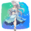 ＜拡大版＞【水着】水色を纏う