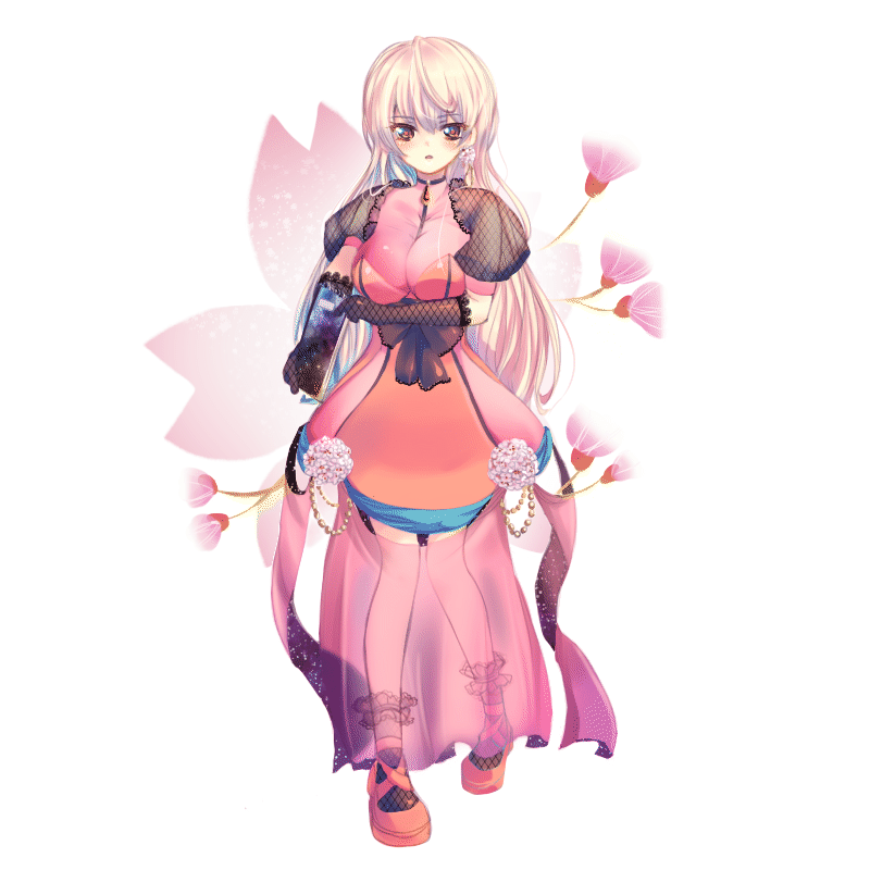 【ドレス】桜のドレス