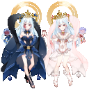 【節分】吉祥天と黒闇天