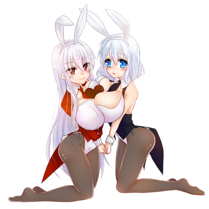 【愛とうさぎとチョコレート】二人のバニー