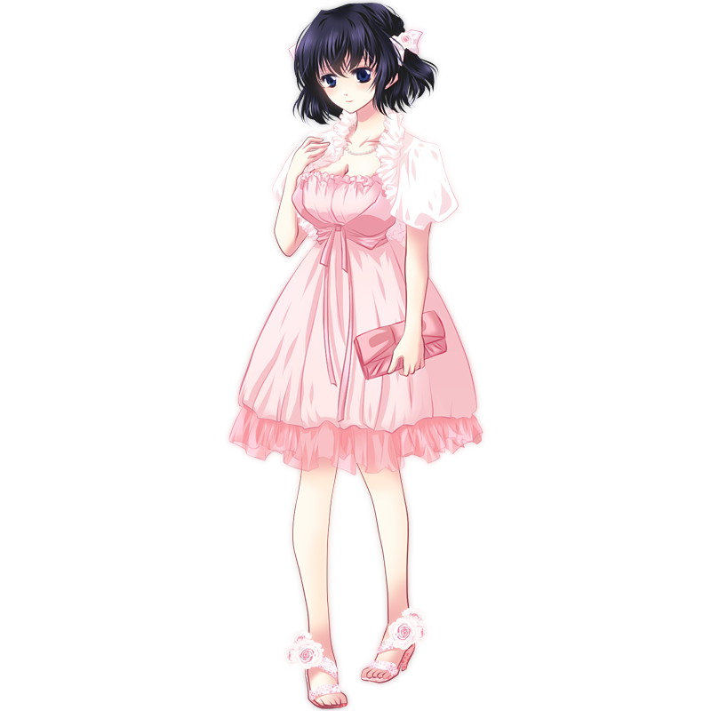 おめかしドレス姿～ビュッフェにて～