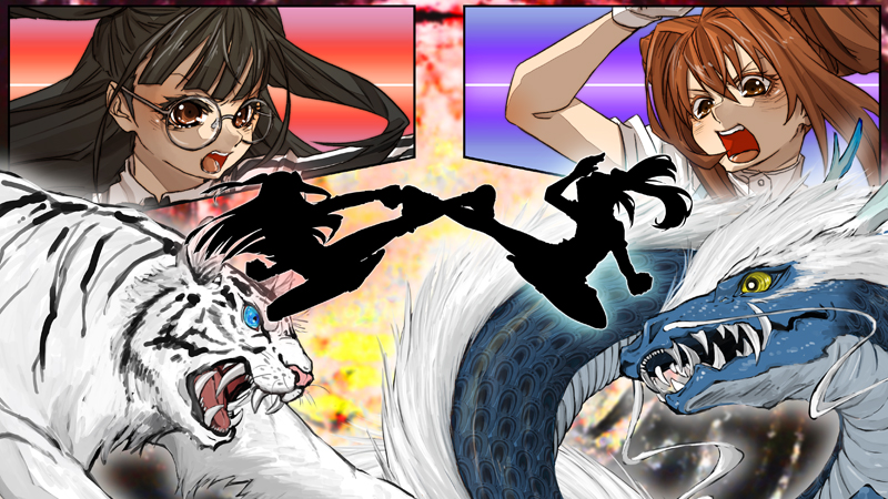 四神の拳　青龍ＶＳ白虎