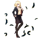 趣味企画：黒スーツ