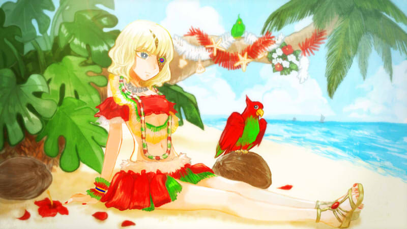 【クリスマス】鳥少女と南国クリスマス