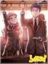 下校中のとある電車内