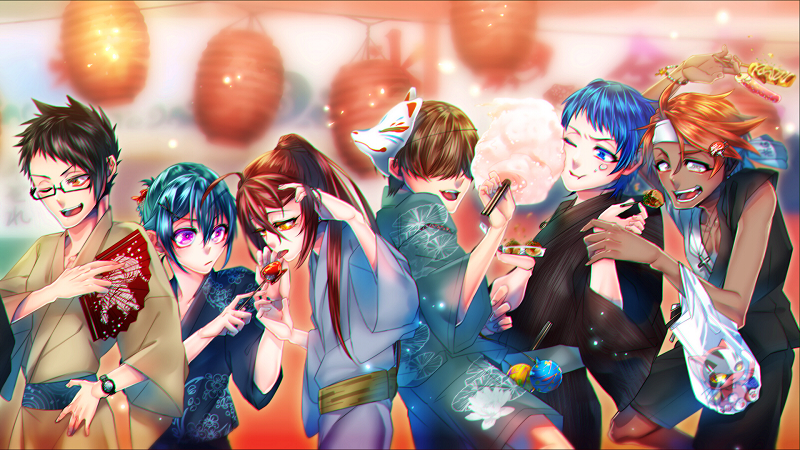 【粋】祭囃子と浴衣男子