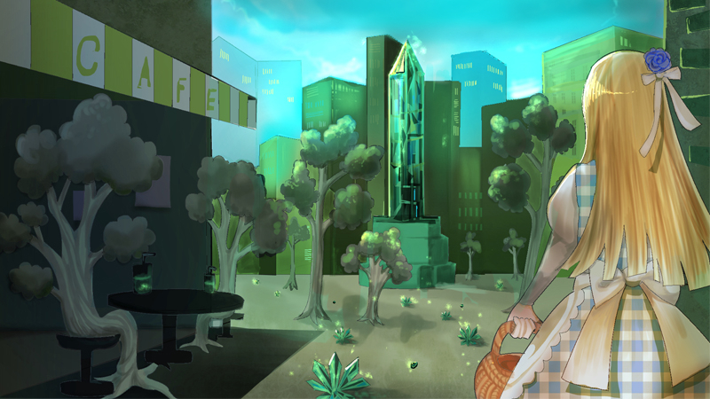 或る少女の心層領域:地下299階層 エメラルド・シティ