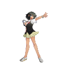 娘と一緒の制服姿デース！