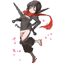 【魔法少女（？）】抜け忍改、魔法忍者少女　朔の月