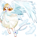 【天使】空を渡る羽根