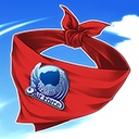 飛行部隊ワッペン付きスカーフ